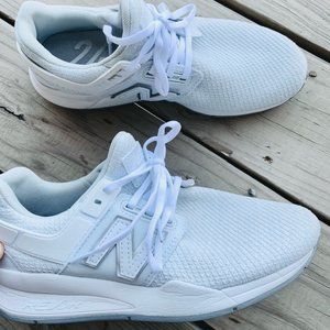 New Balance | Women's 247 Platinum Sky/White 7.5